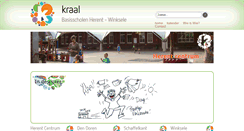Desktop Screenshot of kraal.be
